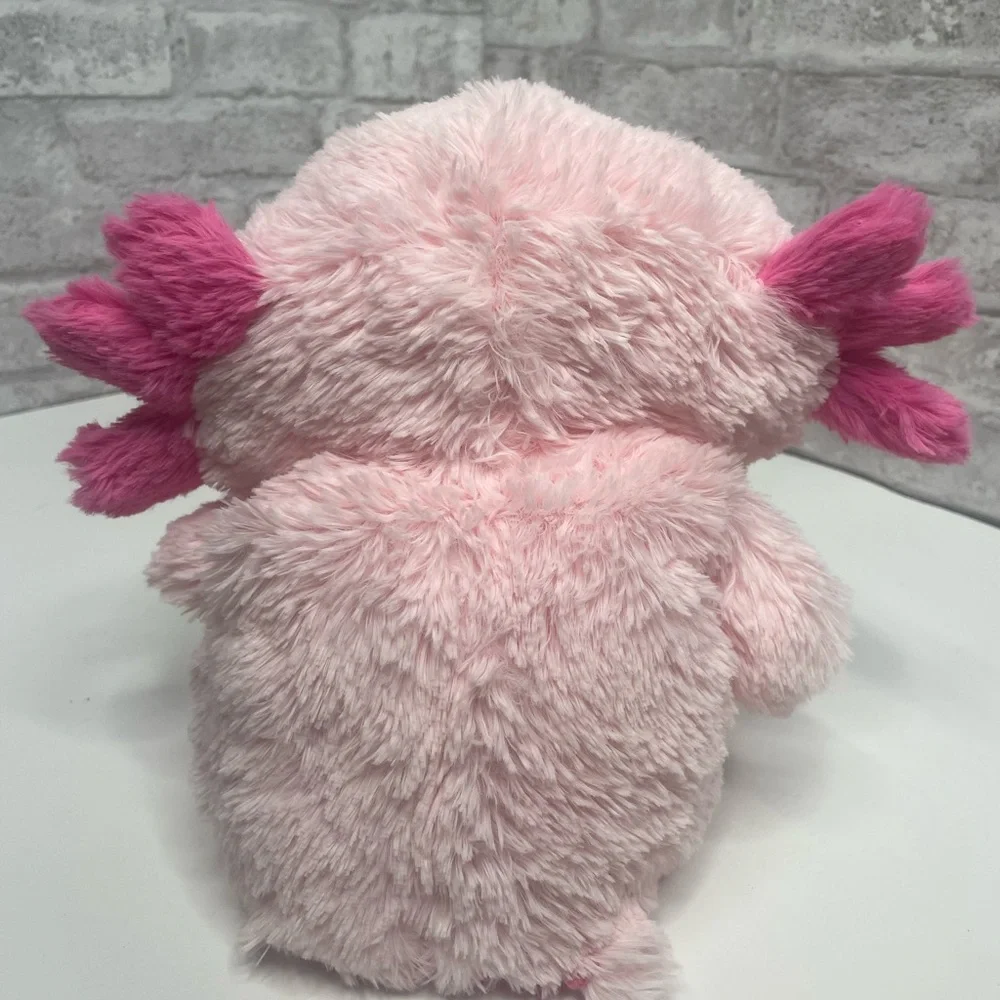 Cuckool Axolotl Pink Salamander Heatable Plush Stuffed Animal Microwaveable 14”